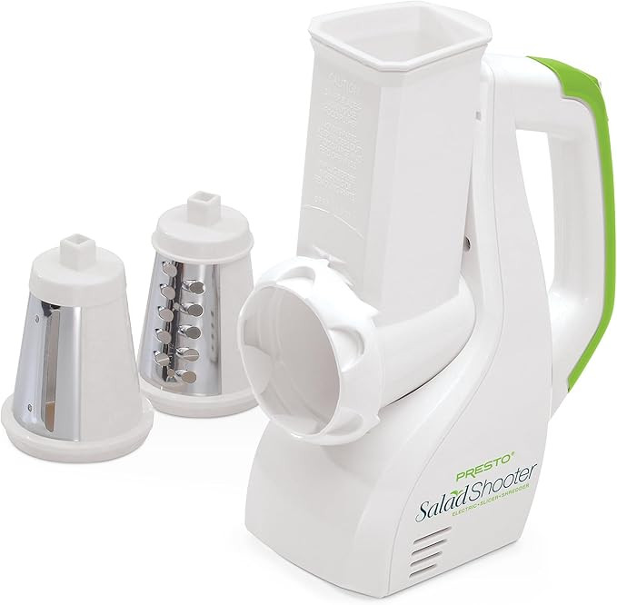 Presto Salad Shooter Electric Slicer/Shredder,White | Amazon (US)