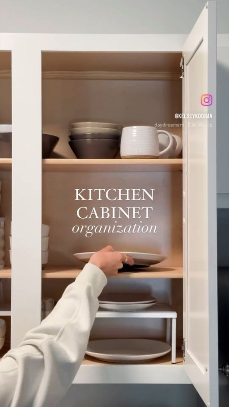 Amazon kitchen favorite! Love these stackable cabinet shelves for organizing plates and glasses 🙌🏼

#LTKFindsUnder100 #LTKHome #LTKFindsUnder50
