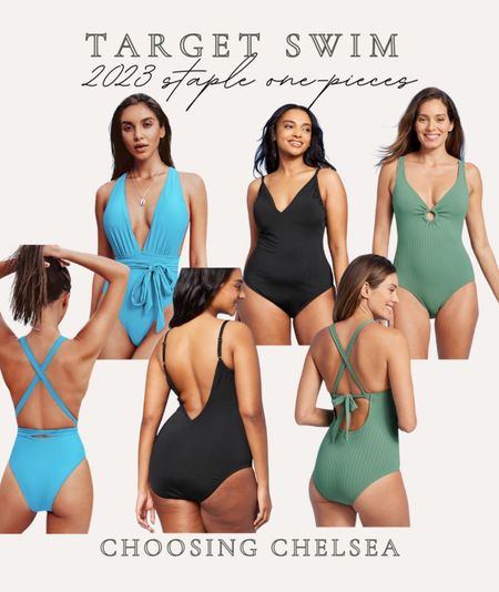 Target staple one piece finds- target swim- target swimwear- one pieces- summer swim 2023- low back one pieces 

#LTKcurves #LTKSeasonal #LTKtravel