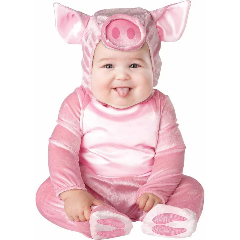 InCharacter Costumes Little Piggy Animal Halloween Fancy-Dress Costume for Toddler, 12-18 Months ... | Walmart (US)