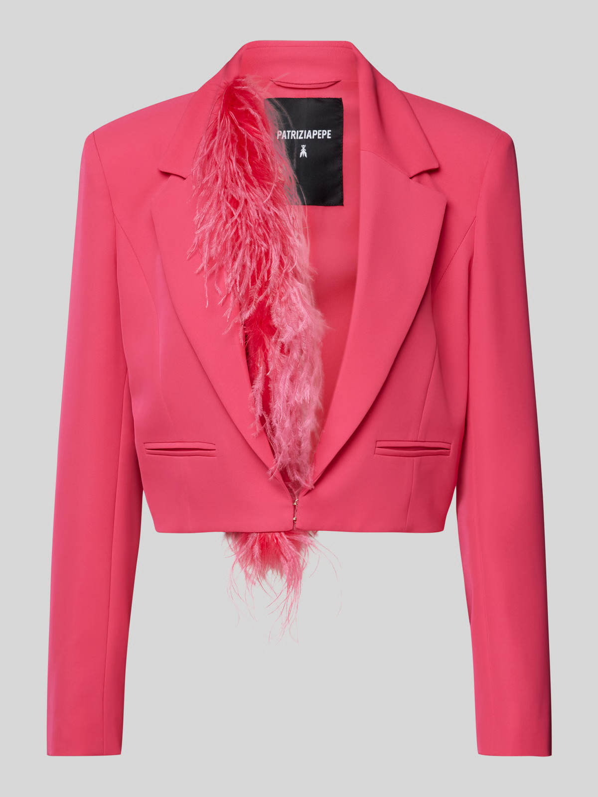 Cropped Blazer mit Hakenverschluss in pink | Peek & Cloppenburg* Düsseldorf DE
