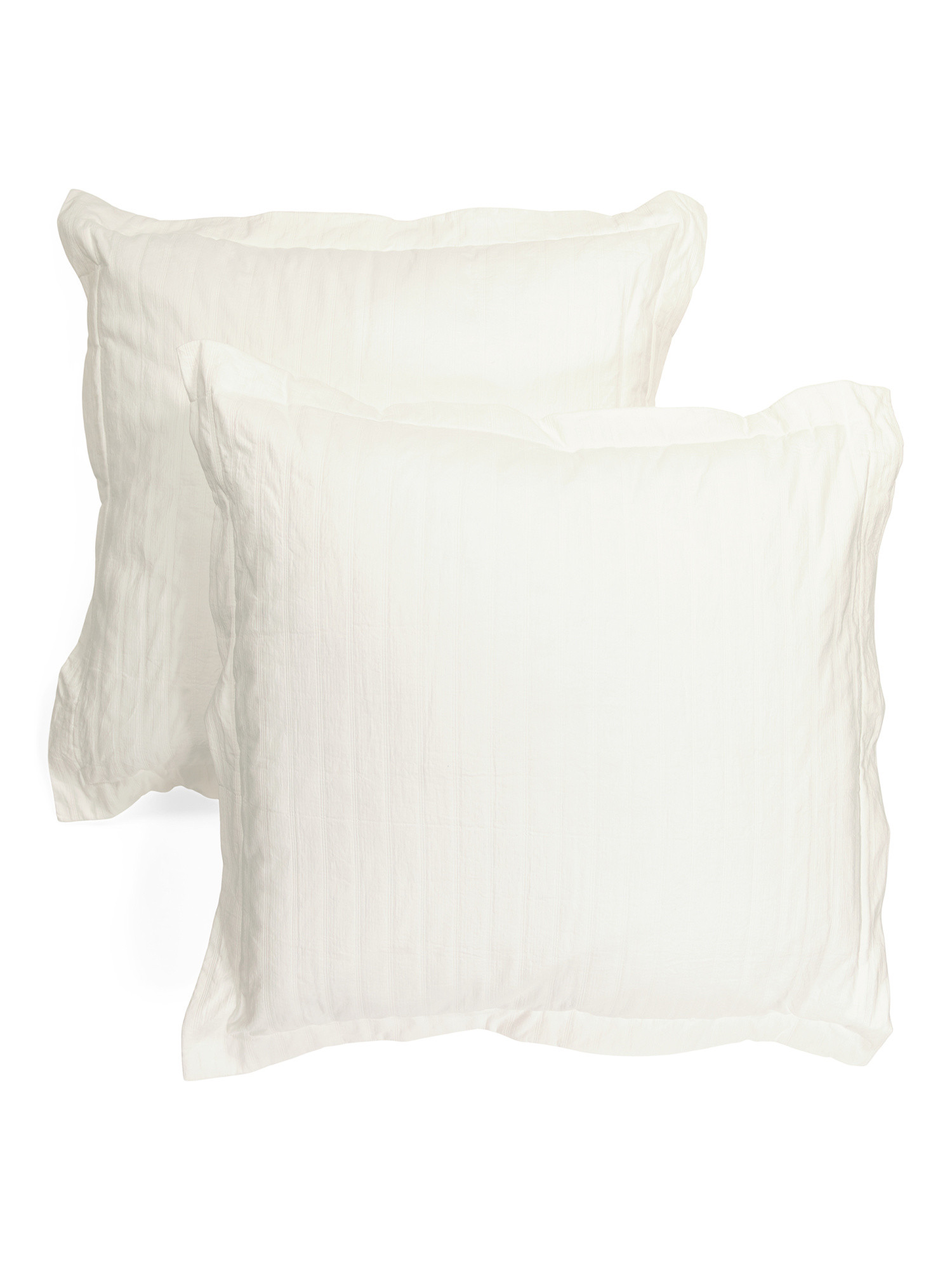 Made In Portugal 2pk Striped Euro Pillows | TJ Maxx