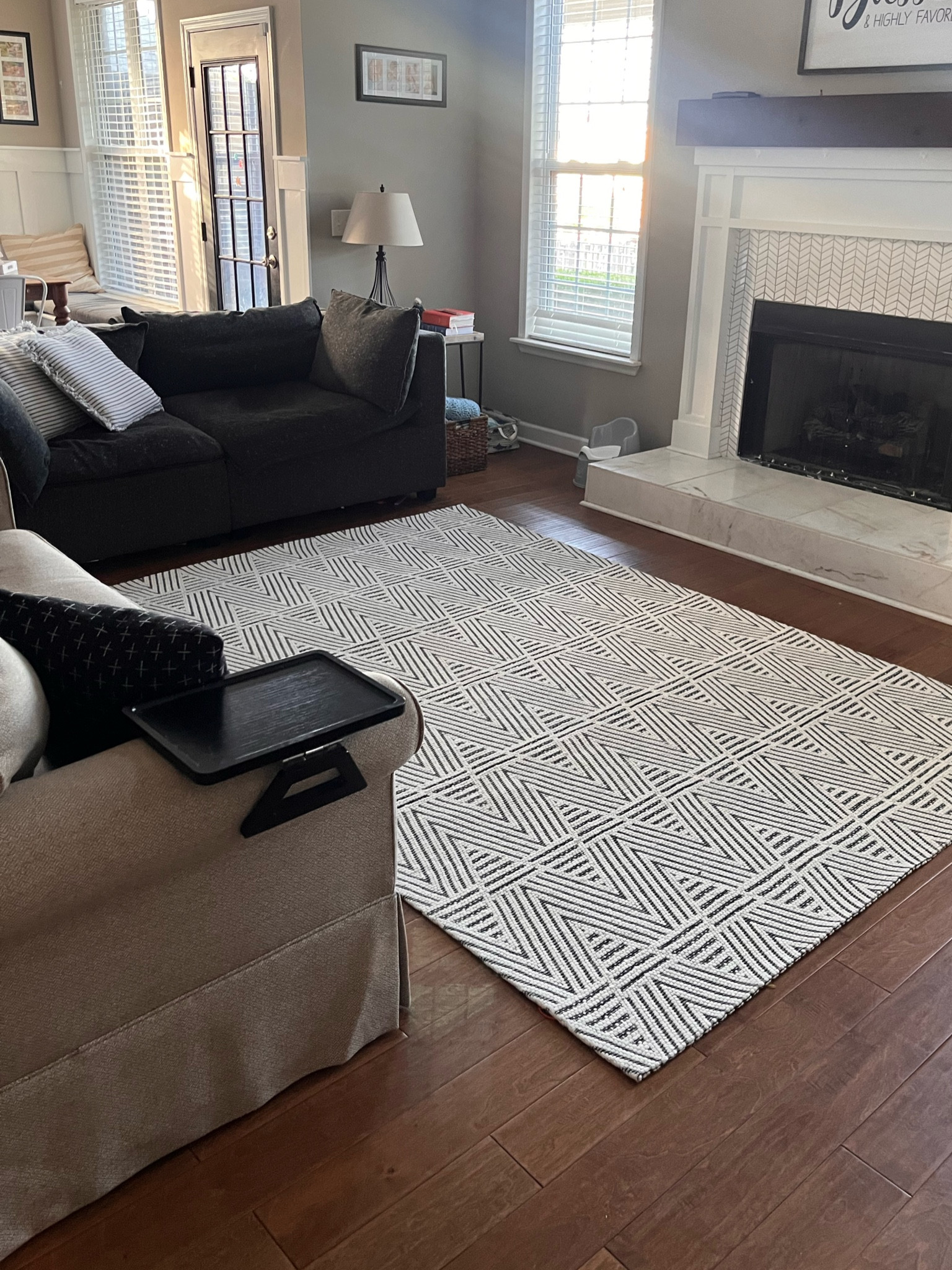 Truly so impressed with this rug that I purchased from Bed Bath and Beyond. So high quality and completely changed up the feel of the living room. Highly recommend. 

#LTKKids #LTKFamily #LTKHome