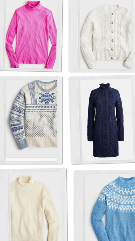 Black Friday is here early! These cozy sweaters are all 50% off. 
Cable knit sweater dress. Snowflake sweater. Ruffle neck turtleneck. Sweaters. Classics. Gift guide  

#LTKCyberweek #LTKGiftGuide