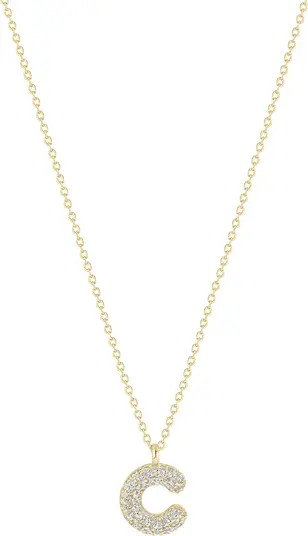 Electric Picks Bubble Letter Necklace | Nordstrom | Nordstrom