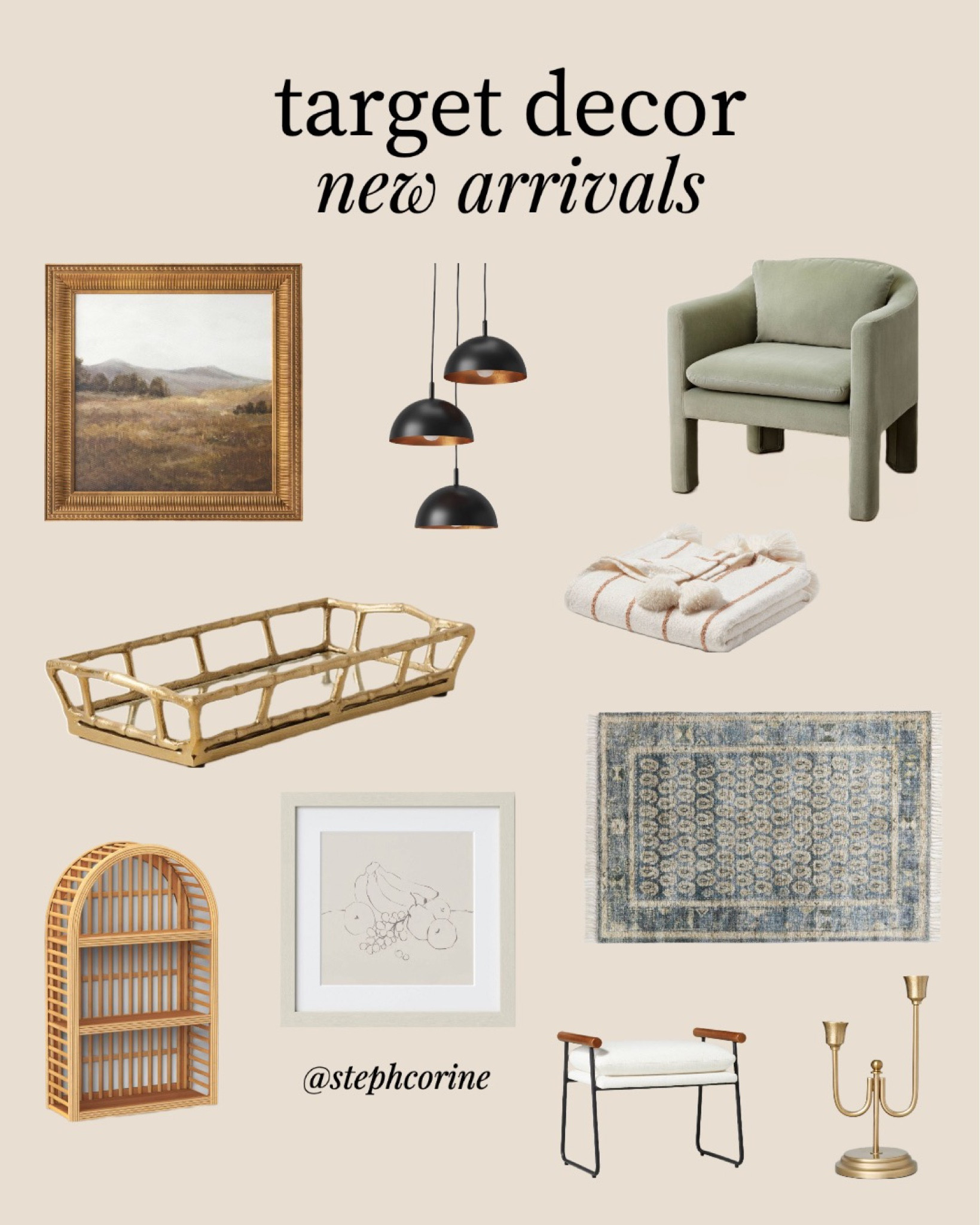 Target home decor new arrivals! #target #targetdecor #homedecor #mcgeeandco 

#LTKSeasonal #LTKhome #LTKunder100