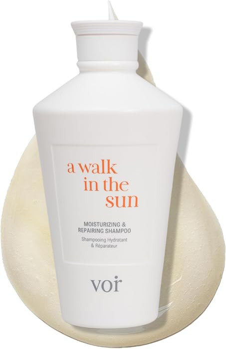 Voir Haircare Moisturizing & Repairing Shampoo – Sulfate-Free Hydrating Shampoo for Dry to Damaged Hair & Split Ends | Lightweight Nourishment & Gentle Daily Cleanse, 8.4 Fl Oz | Amazon (US)