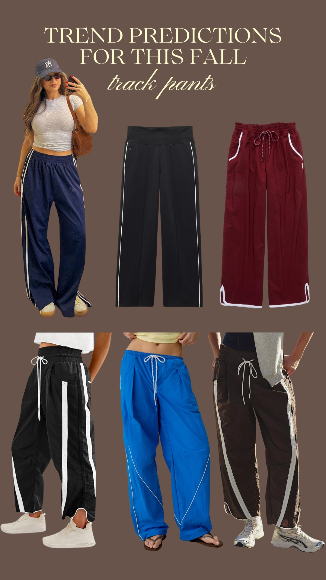 Fall trend predictions: track pants!

#LTKgrwm #LTKootd #LTKSeasonal
