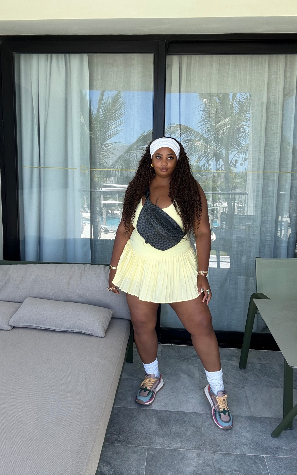 Love this skirt look for a summer day out. Wearing an XXL in top and bottom  

#LTKFindsUnder100 #LTKActive #LTKSeasonal