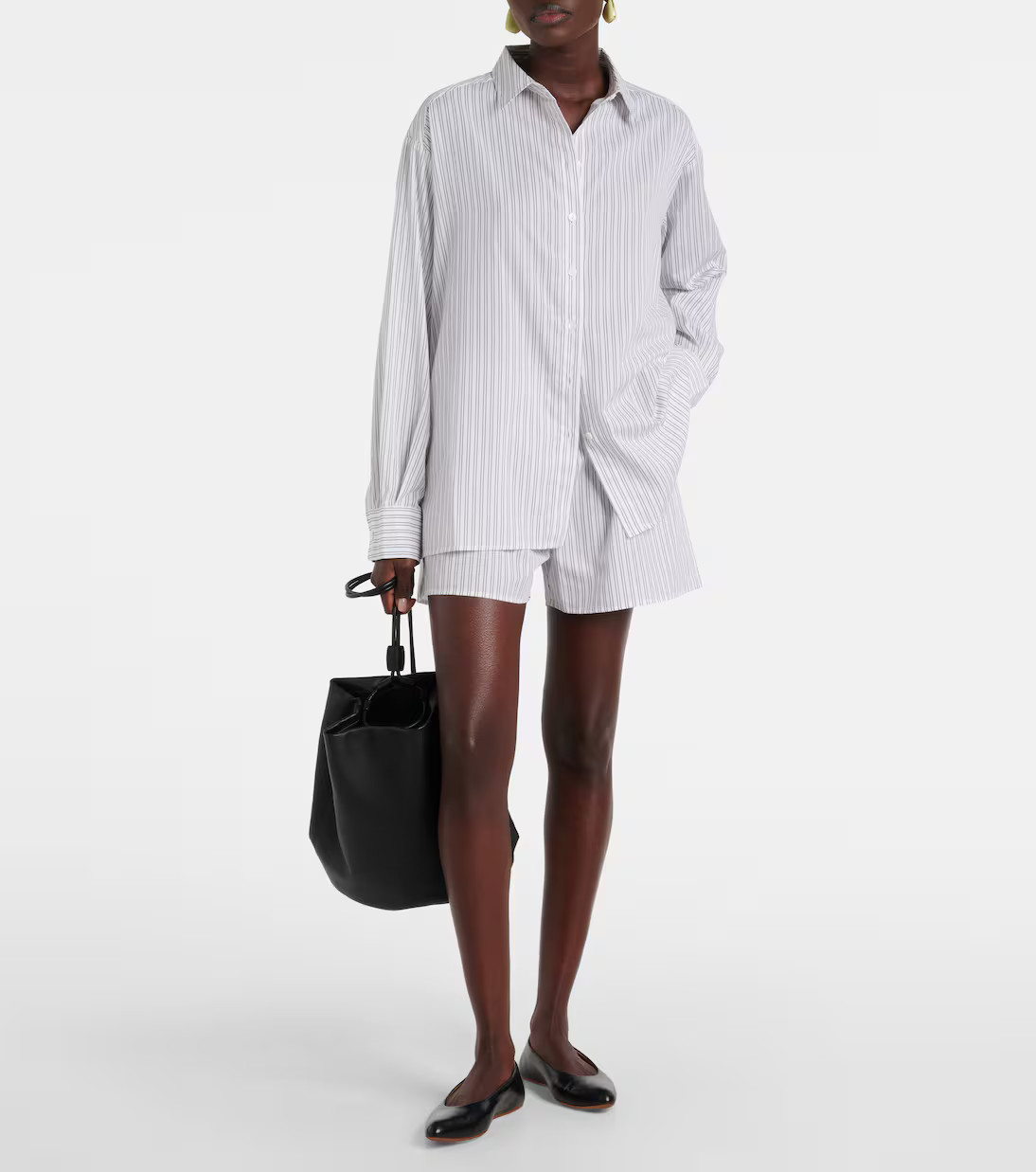 Maya striped cotton-blend shirt | Mytheresa (US/CA)