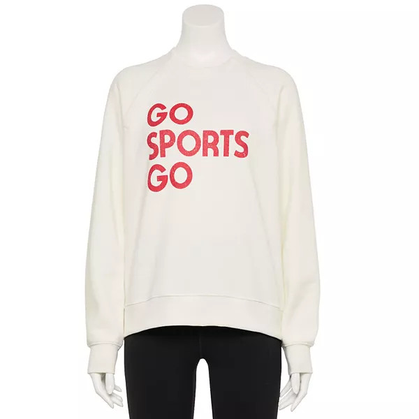 Women's Sonoma Goods For Life® Fleece Crewneck Sweatshirt | Kohl's