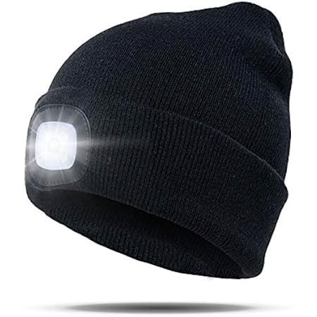 ZOOI Gifts for Men, Stocking Stuffers for Men, Bluetooth Beanie Hat with Light, Unique Mens Gifts fo | Amazon (US)