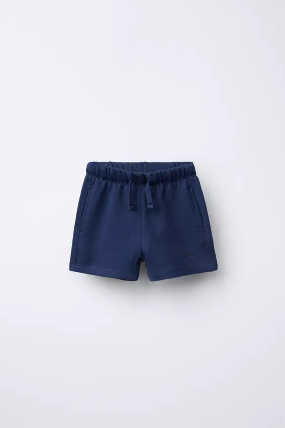 TEXT PLUSH SHORTS | Zara US