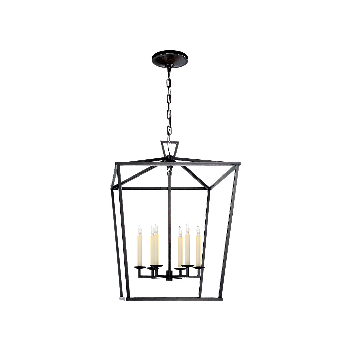 Darlana Large Lantern | Visual Comfort