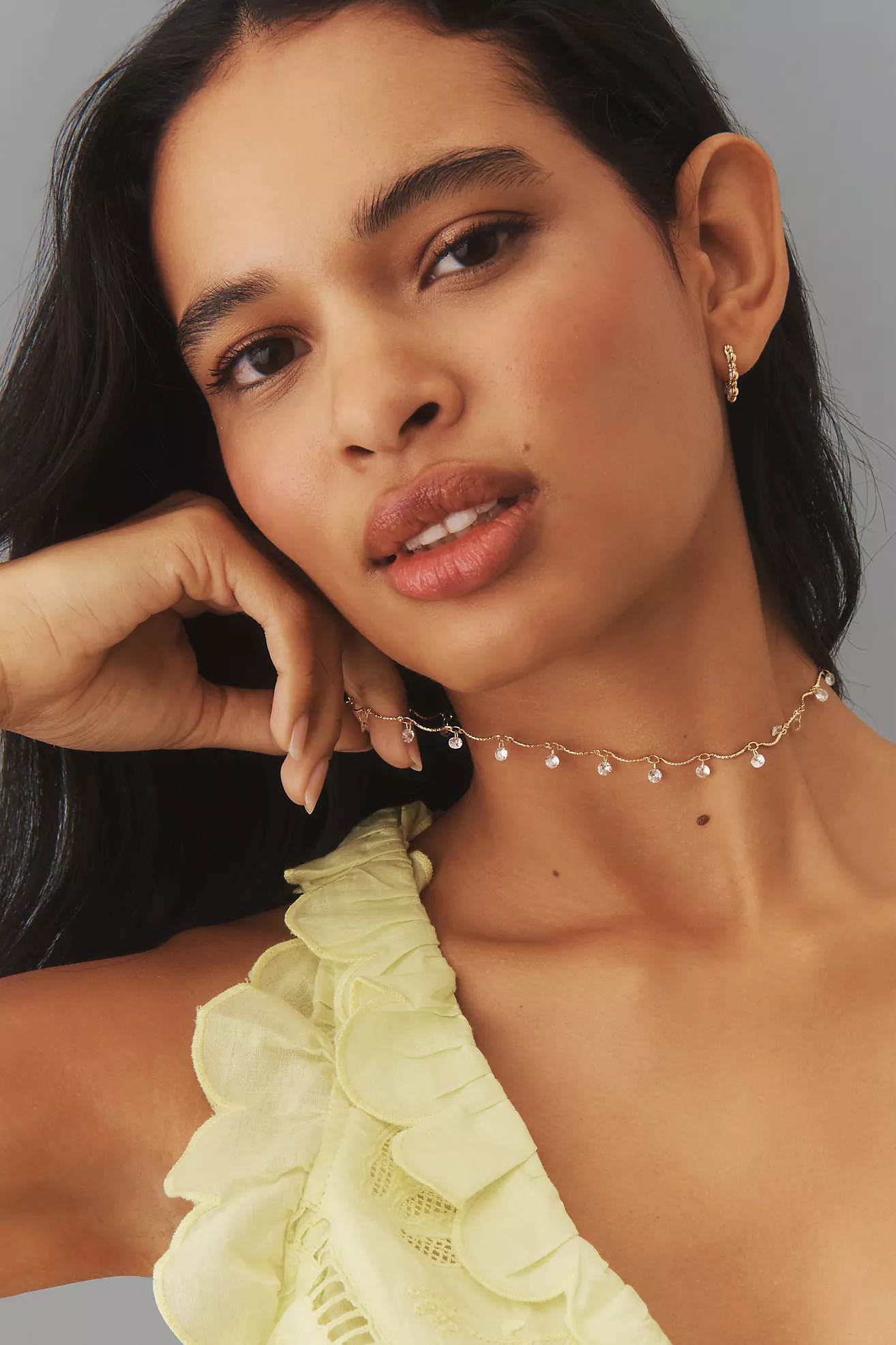 Drippy Crystal Necklace | Anthropologie (US)