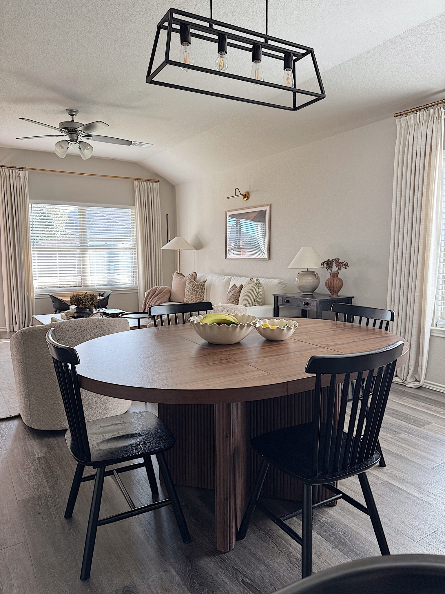 new dining table! still need to get a rug and a new light fixture but i’m loving this space 🤎

#LTKHome #LTKSaleAlert