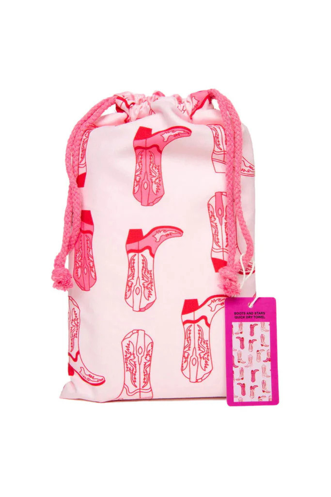 Boots & Stars Cute Beach Towel | Katydid.com