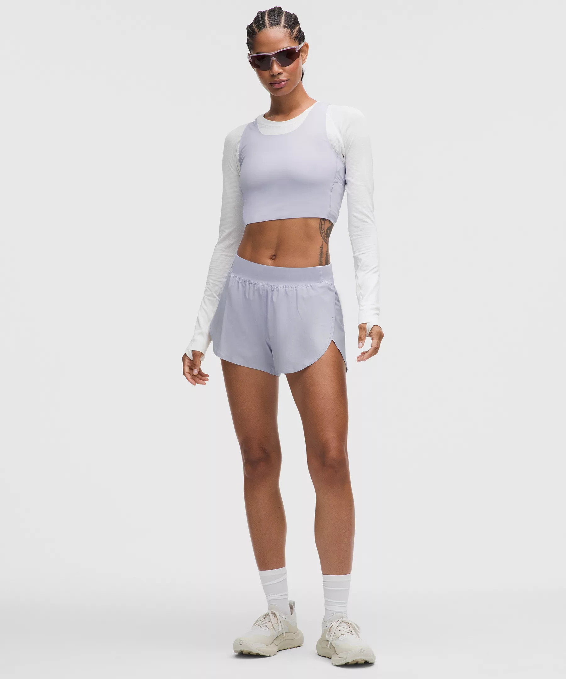 Fast and Free High-Rise Classic-Fit Split Short 3" | Lululemon (US)