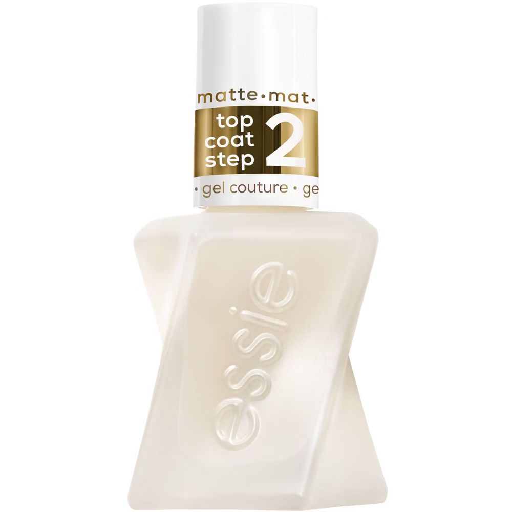 essie Gel Couture Long-Lasting Matte Nail Polish Top Coat - 0.46 fl oz | Target