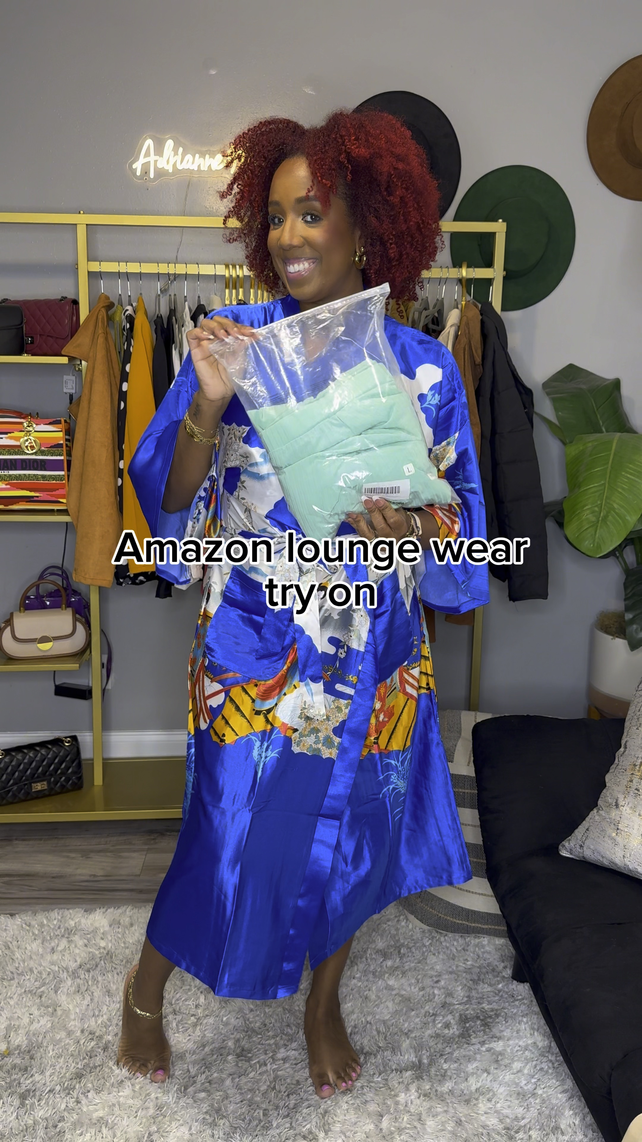 This 3 piece loungewear is absolutely adorable for around the house. This color screams spring! 

#LTKstyletip #LTKfindsunder50 #LTKVideo