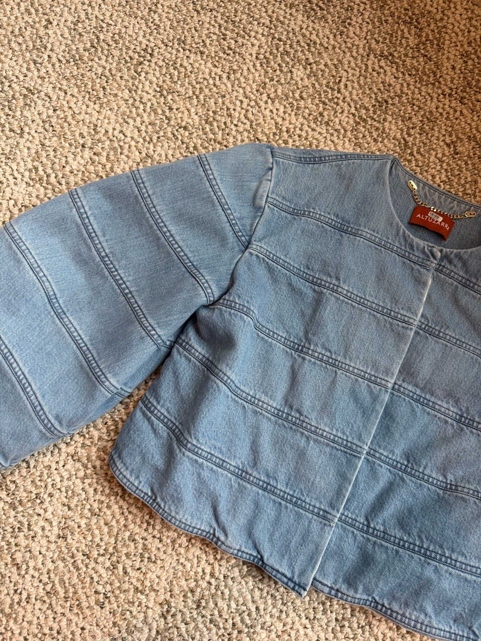 Altuzarra Turner Jacket


Altuzarra jacket
Rent the runway
Jean jacket
Denim jacket
Cool top
Cool jacket
Cool coat
Fun coat
Statement coat
Denim coat
Balloon sleeve
Barrel sleeve

#LTKootd