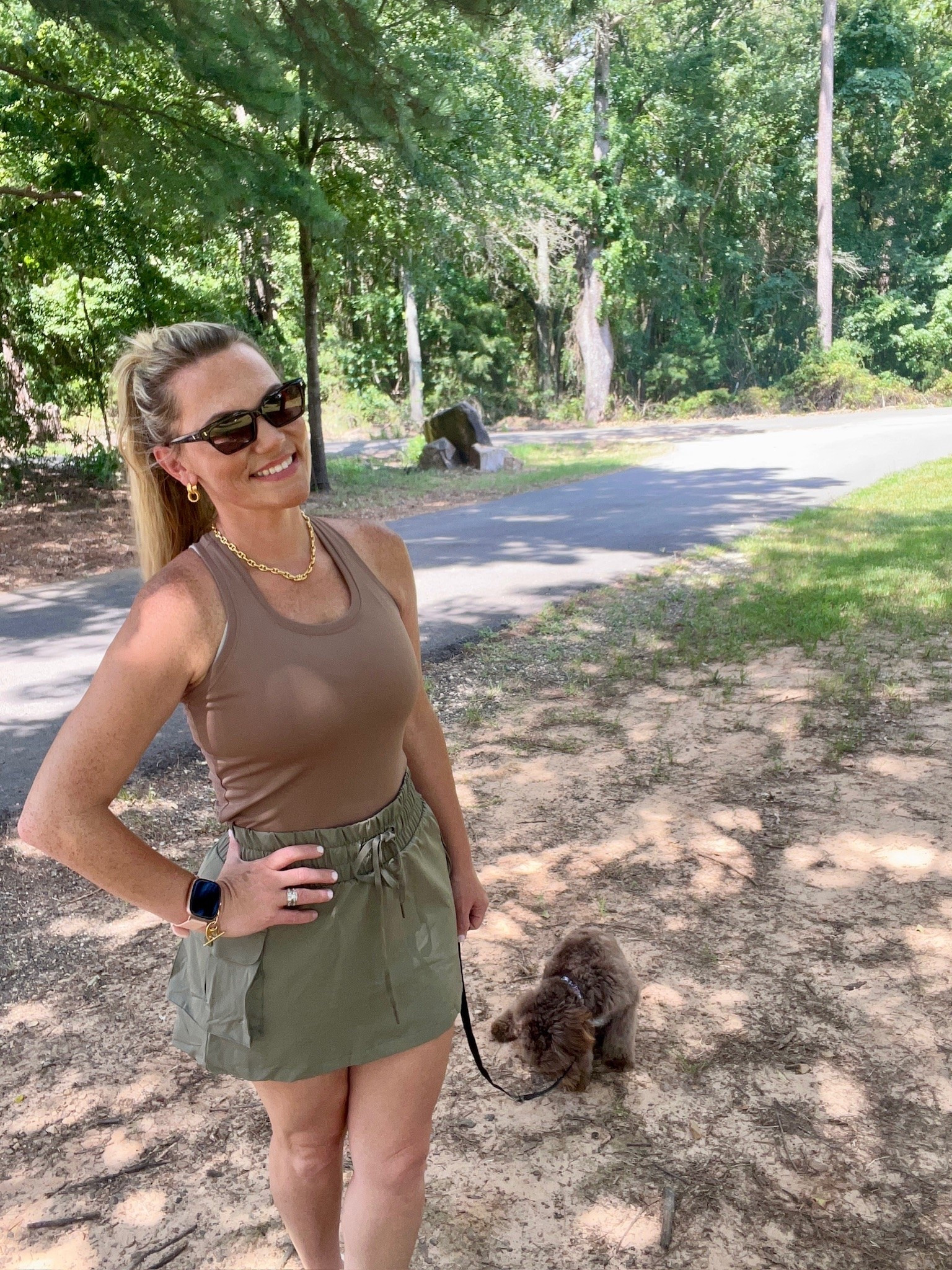 This athletic skort and fitted tank are the perfect combo for morning walks, errands, or staying active all summer long. I love the neutral color palette because it mixes and matches with everything, and it’s comfortable enough to wear all day.

Athletic skort, active tank, athleisure outfit, walking outfit, casual summer style, activewear, everyday essentials, comfy outfit, neutral outfit, sporty chic, summer fashion, AudrieDollins

#LTKootd #LTKActive #LTKOver40