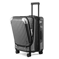 LEVEL8 Grace EXT Carry On Luggage, 20” Expandable Hardside Suitcase, ABS+PC Harshell SPinner Lu... | Amazon (US)
