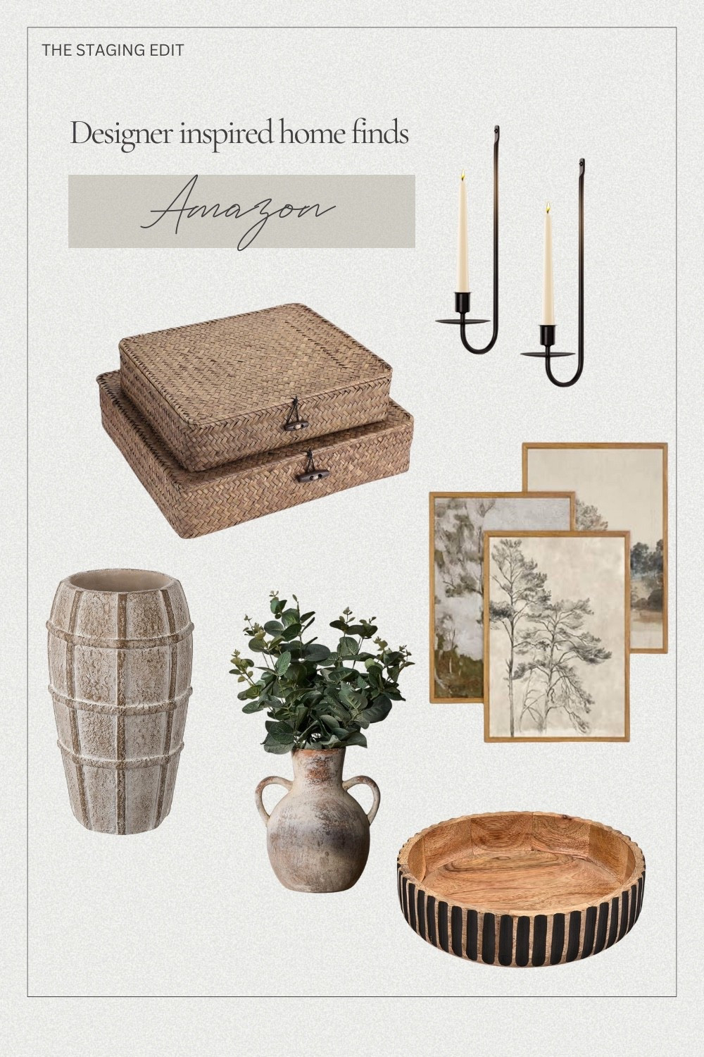 Neutral Amazon decor I use over and over when styling homes 🤍
Timeless pieces that elevate any space — all linked.


#LTKcanada #LTKhome #LTKstyletip