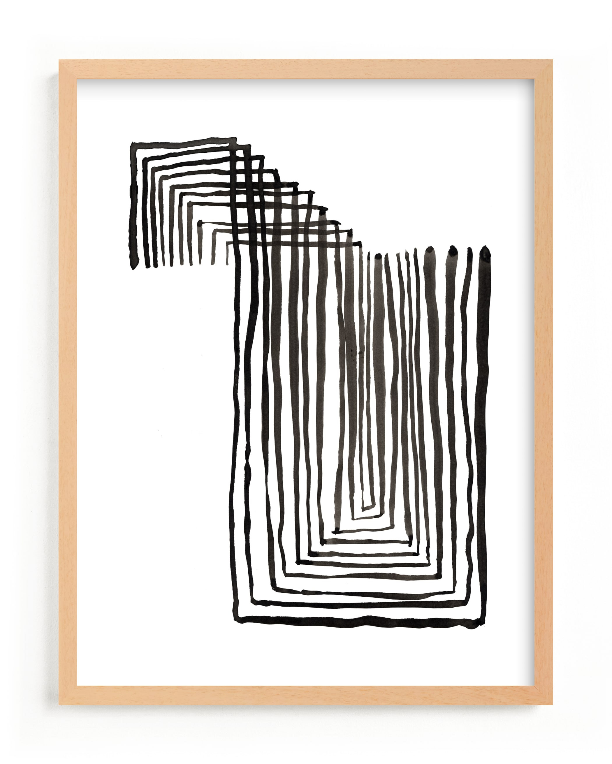 "In and Out" - Painting Limited Edition Art Print by Bethania Lima. | Minted