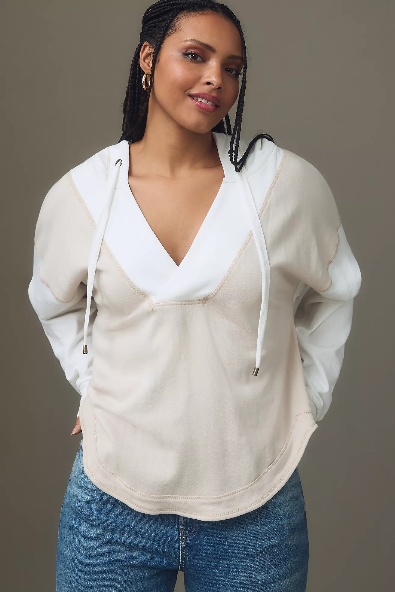 Pilcro Wharfside Hooded Sweatshirt | Anthropologie (US)