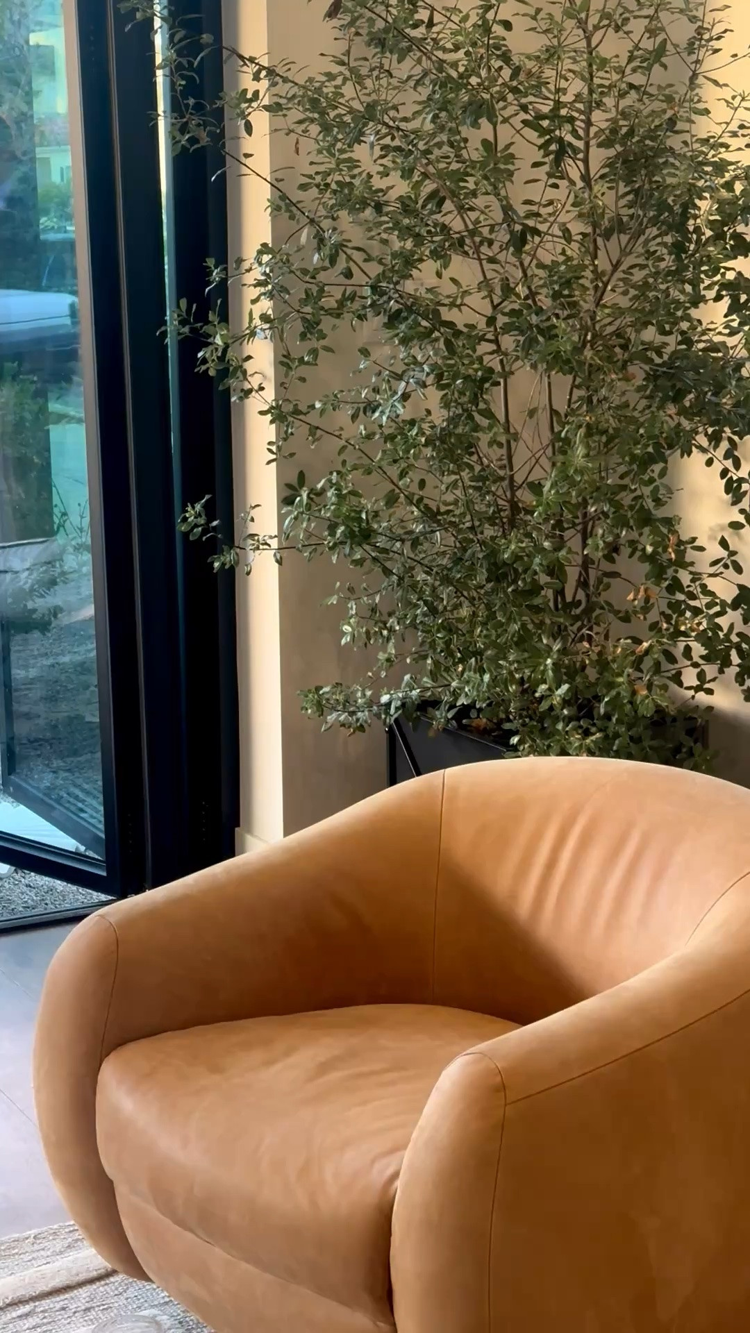 Cozy curves and sunset light 🤍
This curved lounge chair feels almost like it’s hugging you — soft, cozy, and incredibly inviting after a long day. Placed near open patio doors with the sunset light coming through, the entire space feels warm, relaxed, and peaceful.

I love furniture pieces like this that instantly make a room feel more comfortable and lived in while still looking elevated and modern. ✨

#loungechair #curvedchair #cozycorner #comfychair #accentchair #livingroominspo #organicmodern #modernhome #interiorstyling #casualluxury #relaxedliving #homedecor #softminimalism #interiorinspo #chairdesign #sunsetlight #layeredhome #eleganthome #ltkhome #cozyliving

#LTKMothersDay #LTKHome #LTKSaleAlert