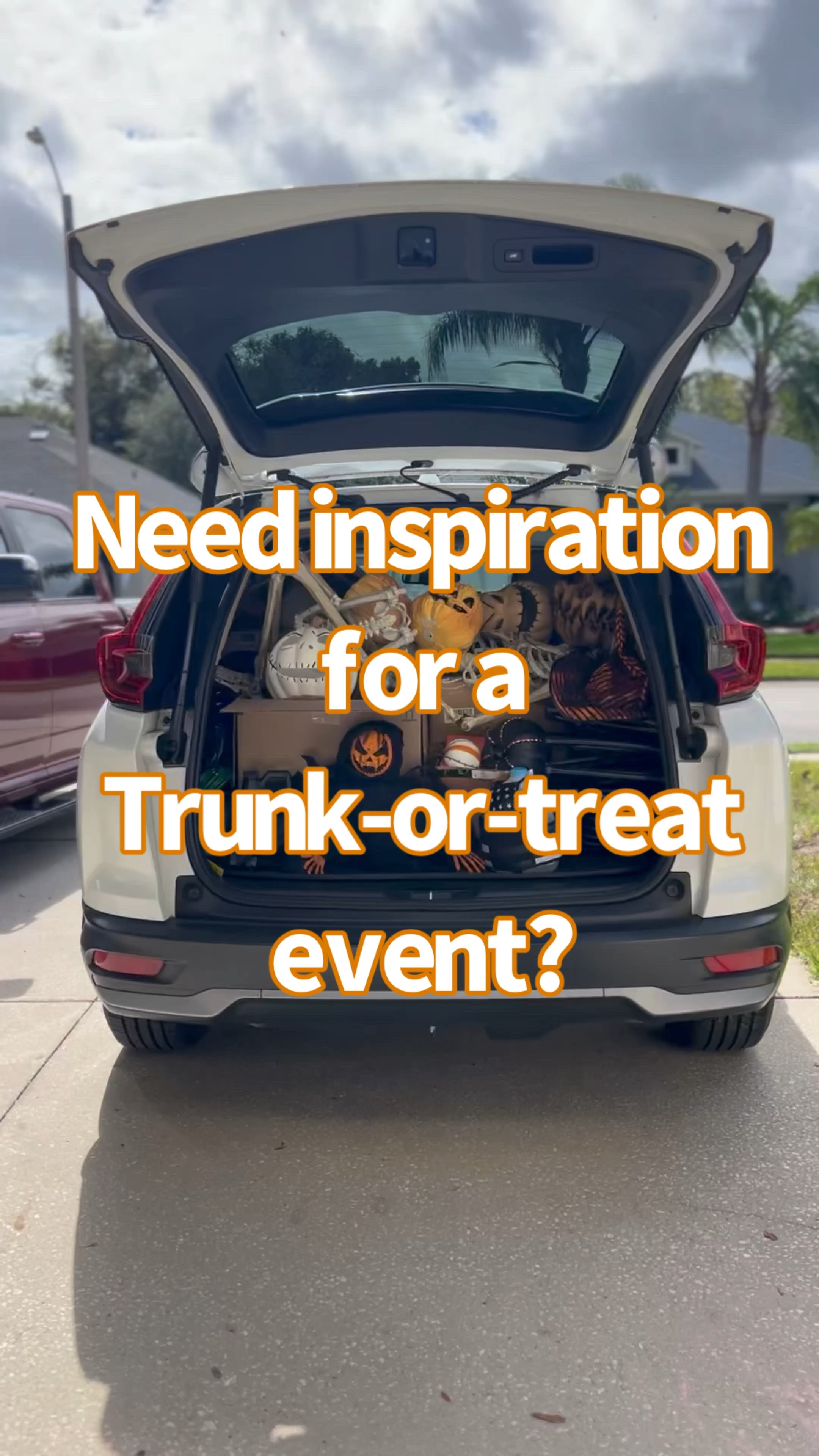 Participating in a trunk-or-treat this year? If so, GO ALL OUT! The more, the better! The kids will have a blast and so will you! Make it memorable with a ton of fun string lights, props and even add a fog machine! 

#LTKHoliday #LTKHalloween #LTKSeasonal