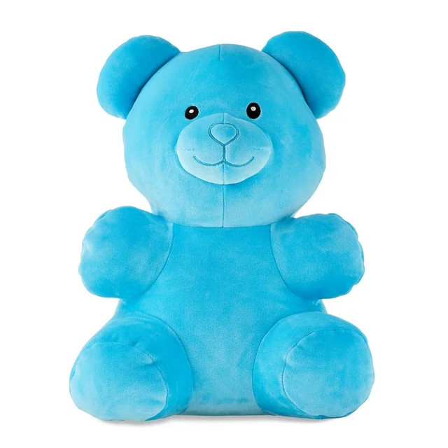 Valentine’s Day Blue Gummy Bear Plush, Ages, 3+, 16”, by Way To Celebrate | Walmart (US)