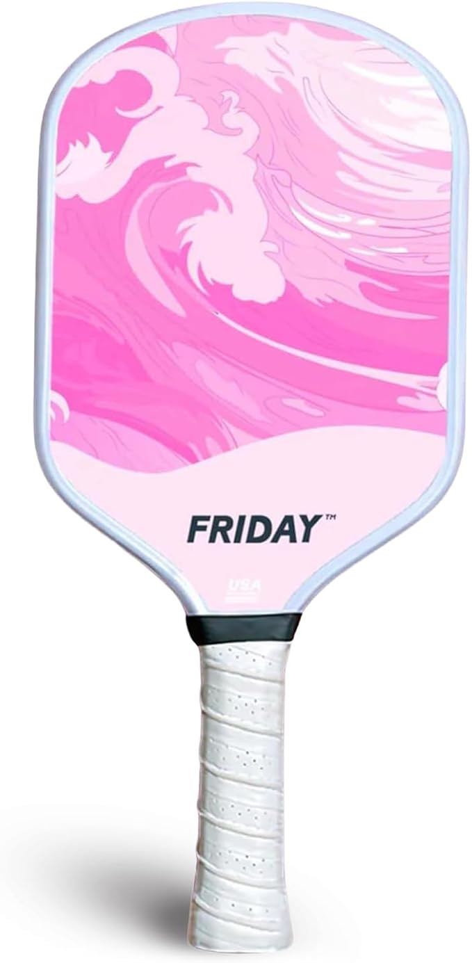 Friday Pickleball Paddle, USA Pickleball Approved, Durable Carbon Fiber, Thermoformed Unibody Des... | Amazon (US)