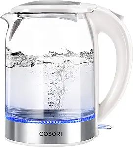 COSORI Speed-Boil Electric Tea Kettle, 1.7L Hot Water Kettle (BPA Free) 1500W Auto Shut-Off & Boi... | Amazon (US)