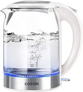 COSORI Speed-Boil Electric Tea Kettle, 1.7L Hot Water Kettle (BPA Free) 1500W Auto Shut-Off & Boi... | Amazon (US)
