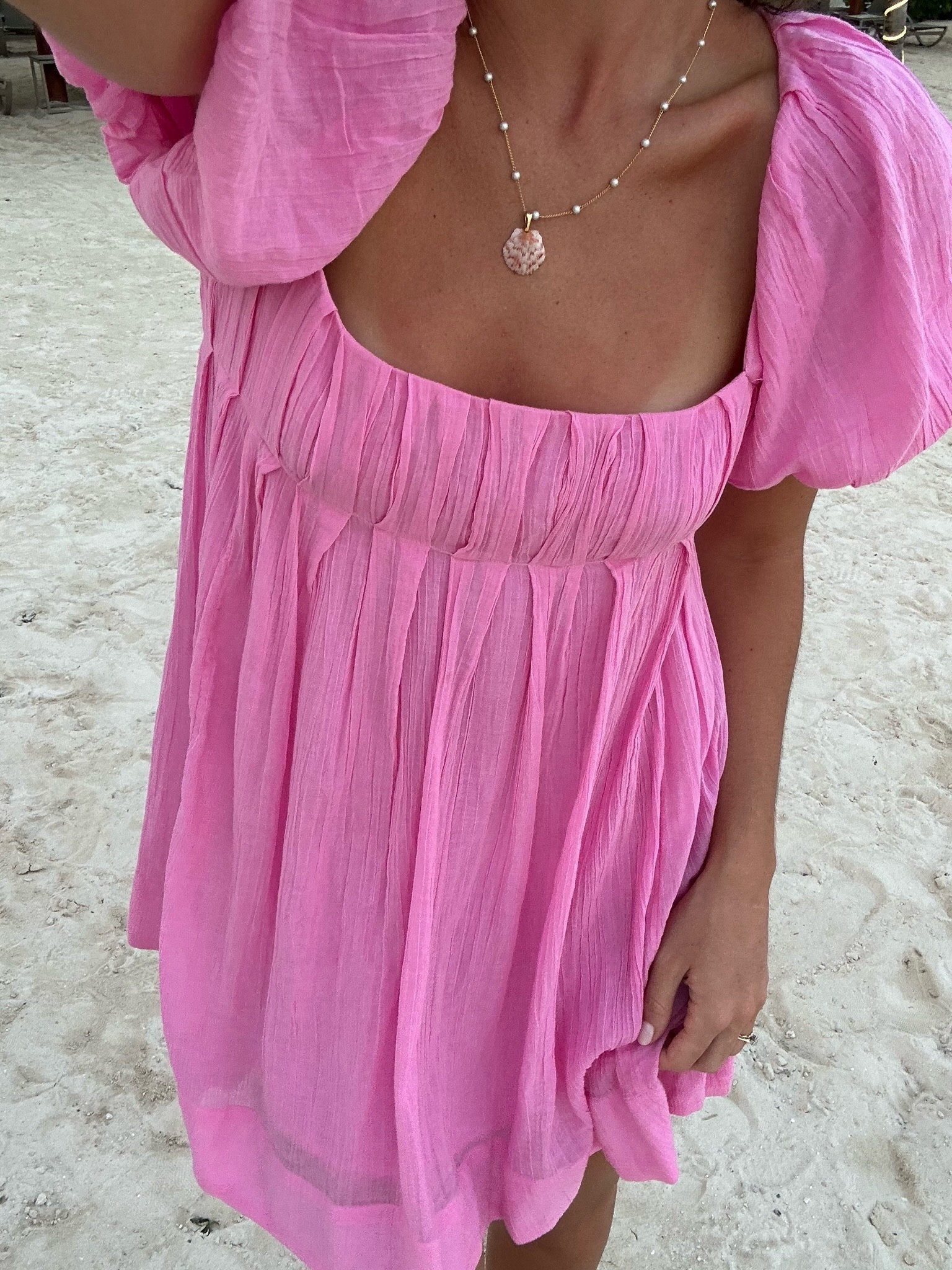 this free people dress is easily one of my favorites for any occasion!! it’s so comfy and the back is stunning💕 under $90 too!

my jewelry is from coastline color:) 

vacation outfits, resort wear, cocktail dress, mini dress 

#LTKMostLoved #LTKtravel #LTKGiftGuide