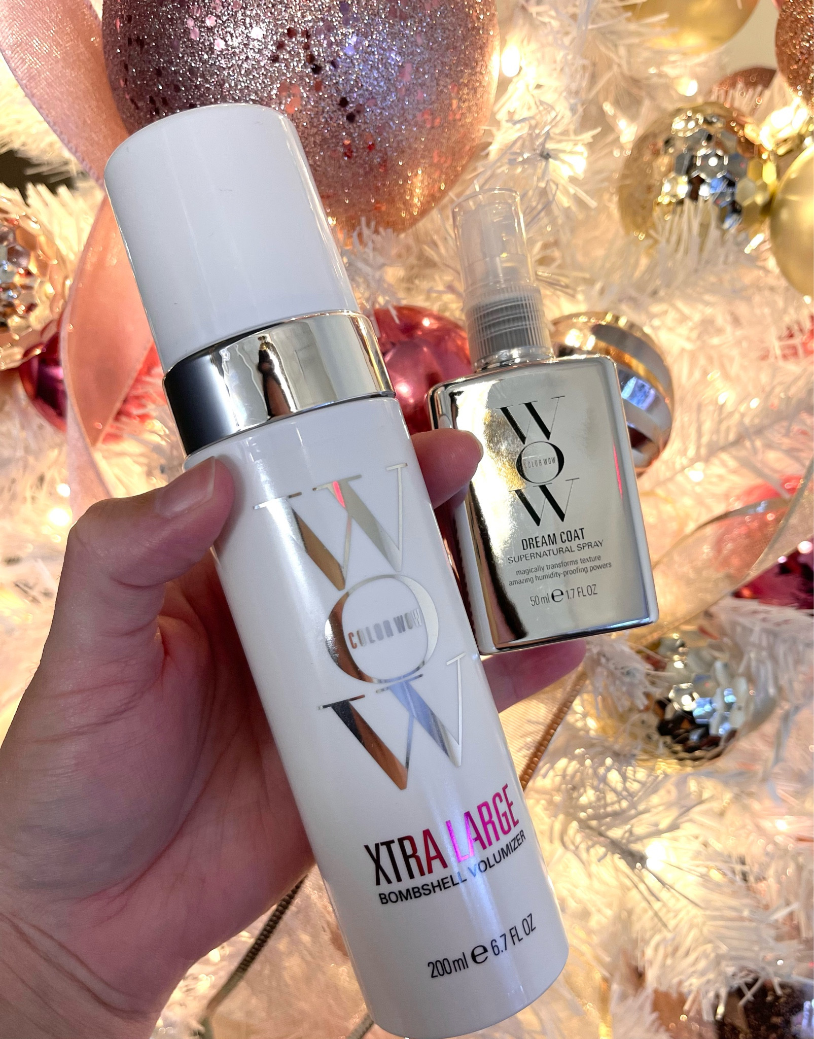 My hair is always shiny with lots of volume after these product! They aren’t that pricey and are great gifts for this Christmas!🎁 Mini Sizes are available. #colorwow #hairproducts #giftguide #Christmasgift #holidaybeauty 

#LTKGiftGuide #LTKbeauty #LTKHoliday
