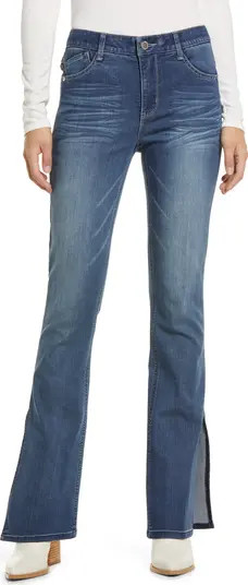 Wit & Wisdom Ab-Solution High Waist Itty Bitty Bootcut Jeans | Nordstrom | Nordstrom