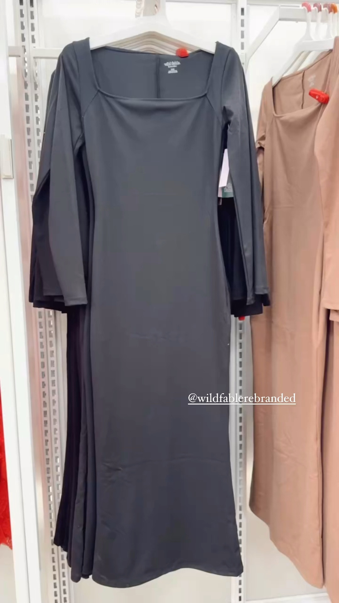Modest dress at Target just pair it with a flowy cardigan since the dress is more on the fitted to body material. 

#LTKStyleTip