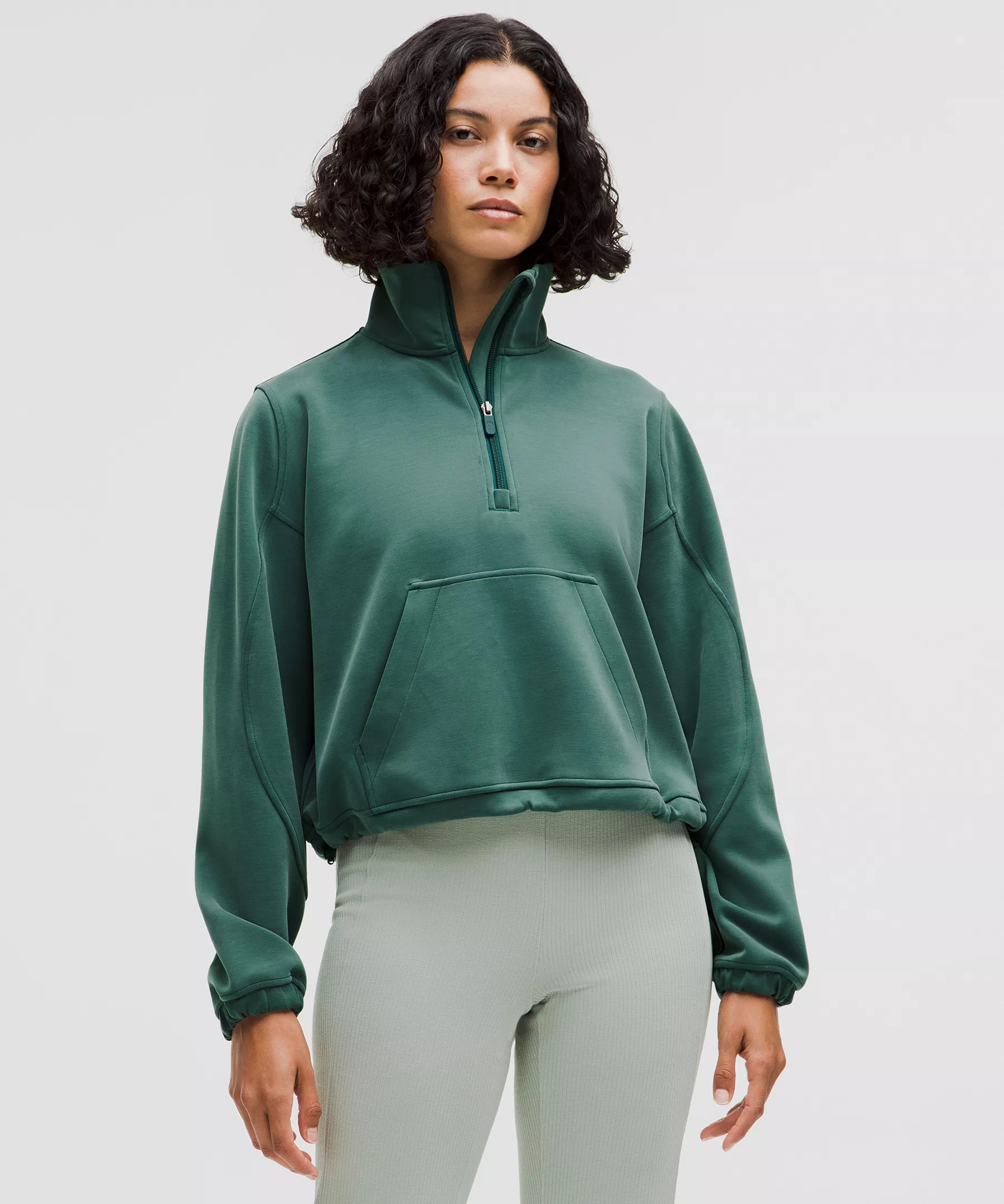 Brushed Softstreme Half Zip | Lululemon (US)