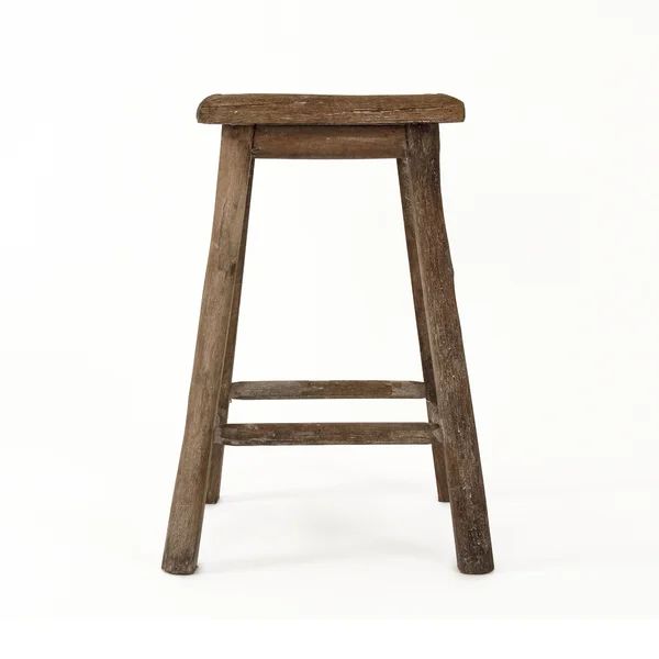 Shaunie 19'' Tall Solid Wood Accent Stool | Wayfair North America