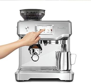 Breville BES880BSS Barista Touch Espresso Machine, Brushed Stainless Steel | Amazon (US)