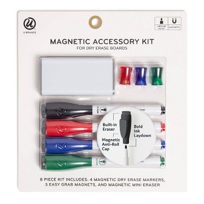 U Brands 8pc Magnetic Board Accessory Kit | Target