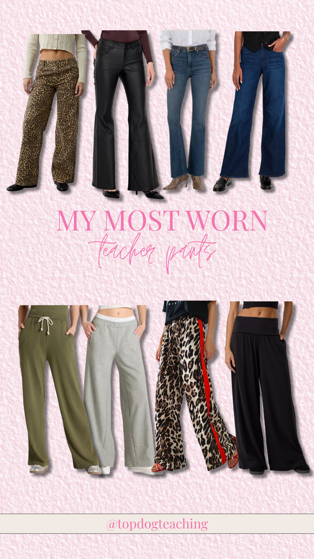 From denim days to comfy-cozy sweatpant moments… these are my ride-or-die teacher pants. 🍎✨ Cute, classroom-friendly, and made to keep you comfy from first bell to last.

straight leg jean, mom style, fall fashion, corduroy pants, wide leg jeans, teacher style, fall fashion, winter style, comfy pants, budget friendly finds, affordable fashion 

 #LTKdayinmylife #LTKootd #LTKPetite