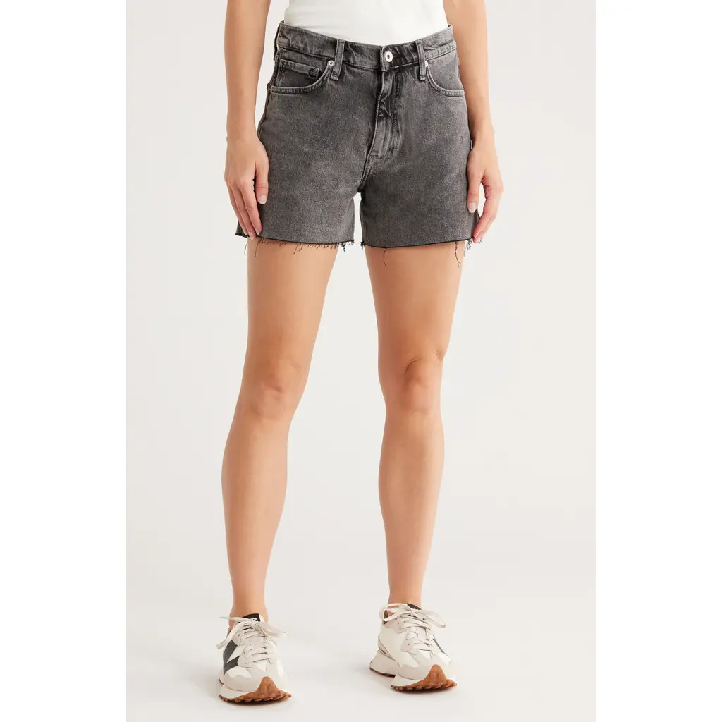 rag & bone High Waist Cutoff Denim Shorts in Butler at Nordstrom Rack, Size 26 | Nordstrom Rack