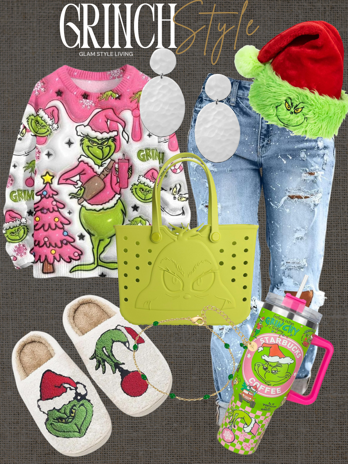 Grinch Style Outfit!  

 #LTKGiftGuide #LTKHoliday #LTKootd