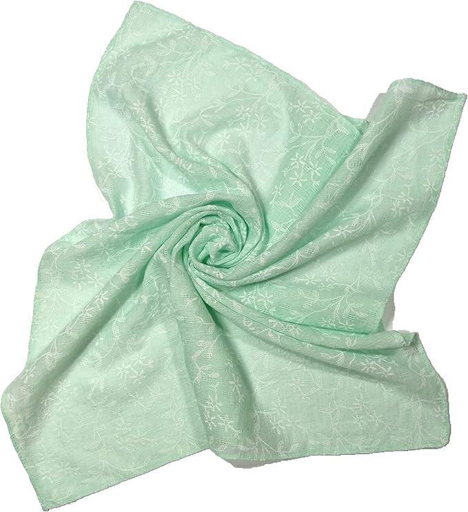 Shanlin Unisex Cotton Square Bandanas Scarves 24x24 | Amazon (US)