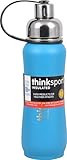 Thinksport Stainless Steel Sports Bottle, Light Blue (17 ounce) | Amazon (US)