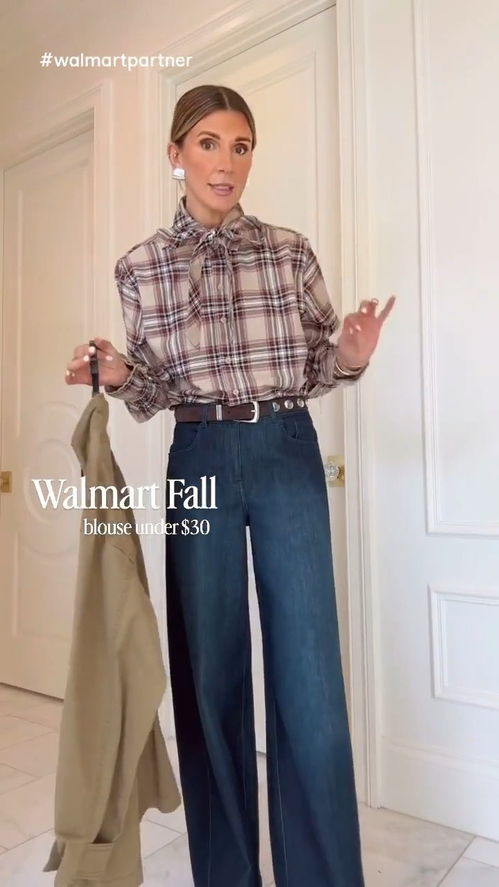 Walmart fall haul! This blouse is under $30 @Walmart   #WalmartStyle #WalmartPartner

#LTKootd #LTKSeasonal